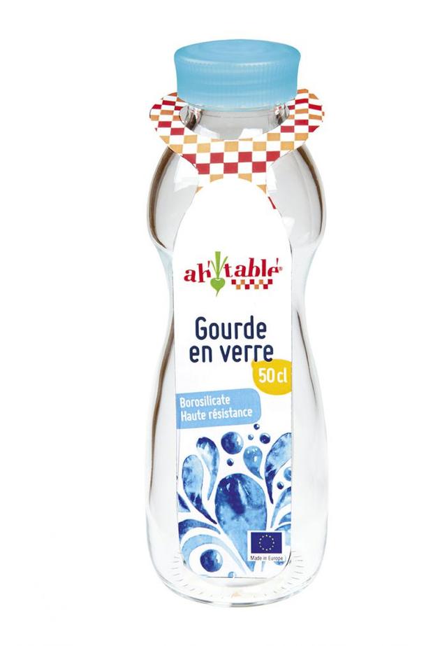 Gourde en verre 50 cl