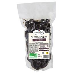 Olives noires au naturel 500g