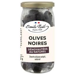 Olives noires dénoyautées 190g