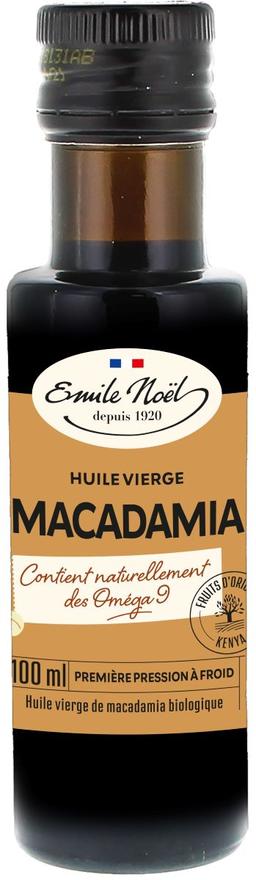 Huile vierge précieuse de macadamia 100ml