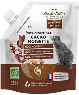 Pâte à tartiner cacao noisette 250g