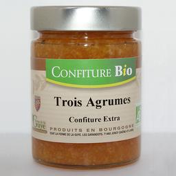 Confiture 3 Agrumes Bio 320g