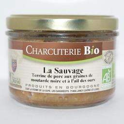 Terrine La Sauvage Moutarde Noire / Ail des Ours  Bio