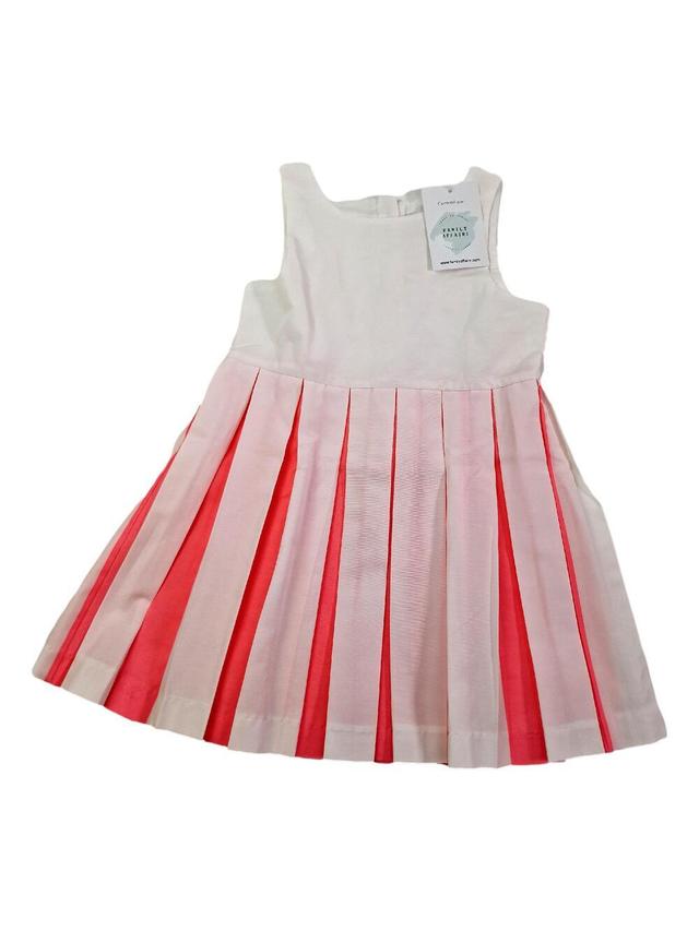 JACADI 2 ans Cérémonie robe rose blanche