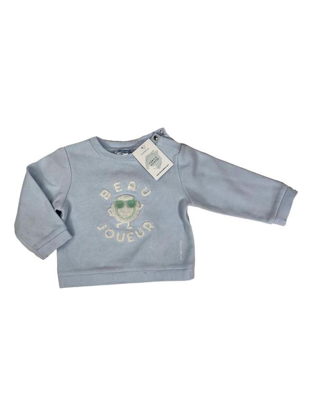 JACADI 18 mois pull sweat bleu