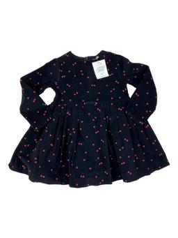 JACADI 4 ans Robe bleu avec des coccinelles