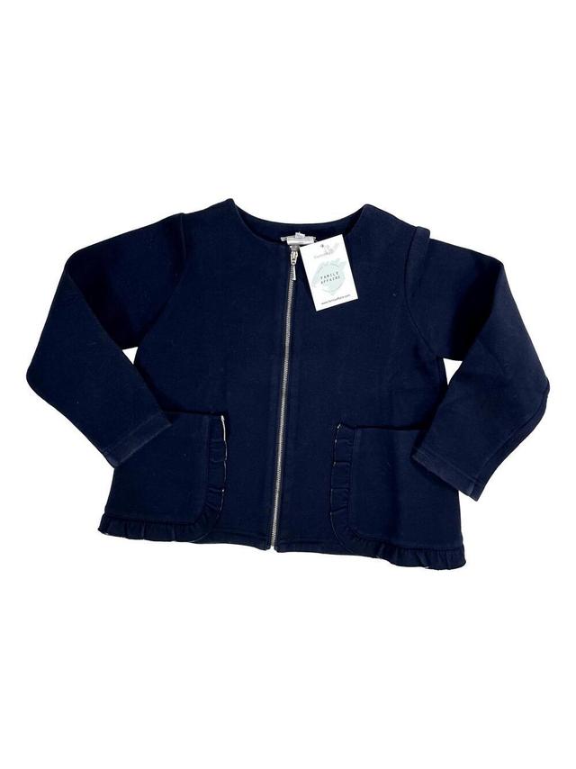 JACADI 6 ans veste gilet marine jolies poches