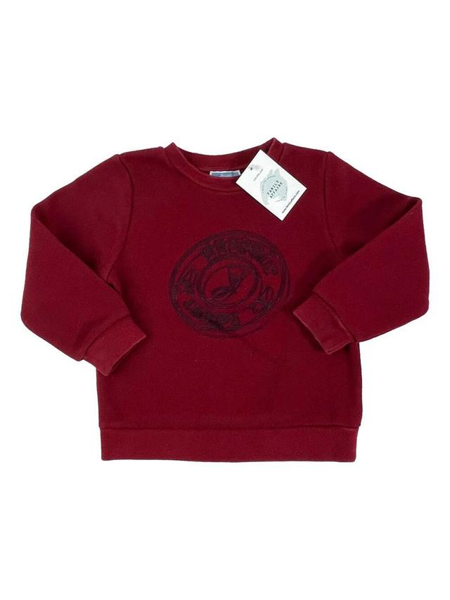 JACADI 4 ans pull sweat bordeaux