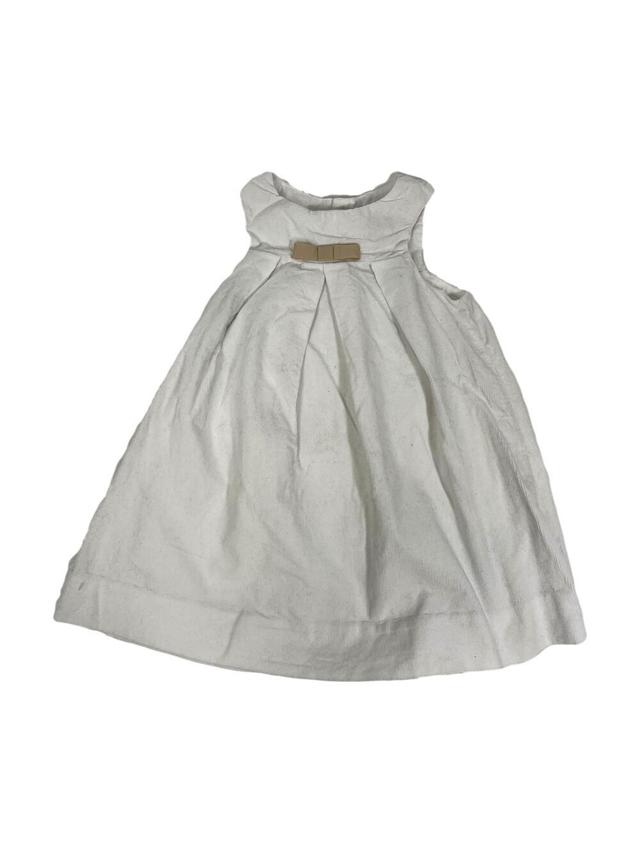 JACADI 2 ans robe en velours blanc