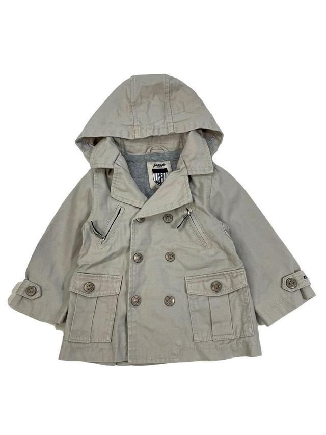 JACADI manteau trench beige clair 2 ans