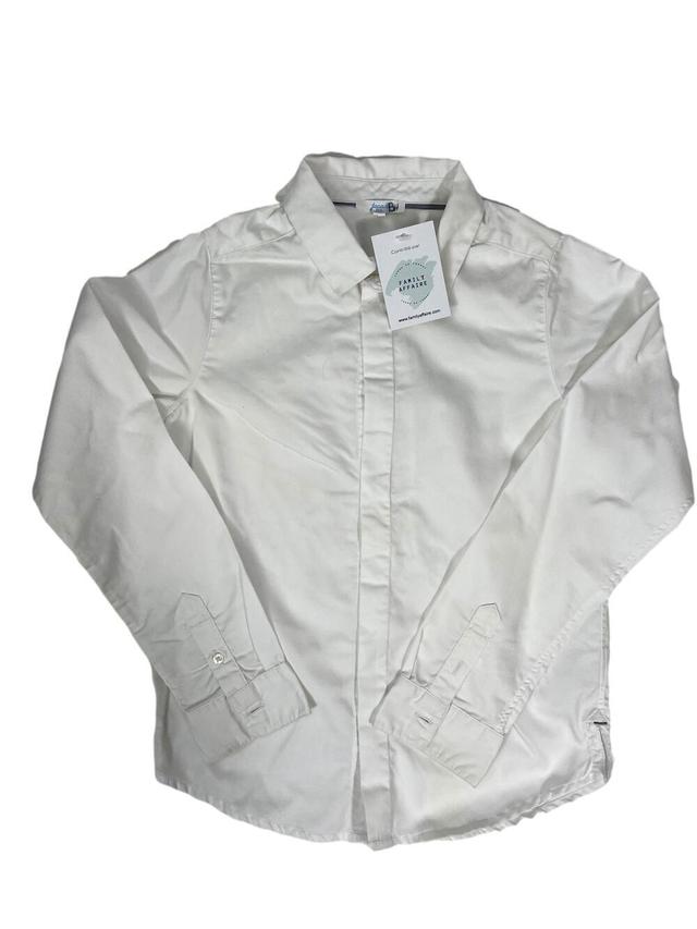 JACADI 10 ans chemise blanche garçon