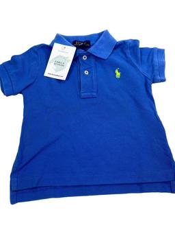 POLO RALPH LAUREN 12 mois polo bleu