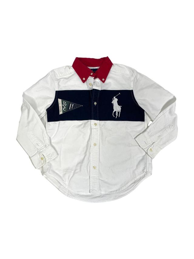 RALPH LAUREN 5 ans Chemise grande broderie