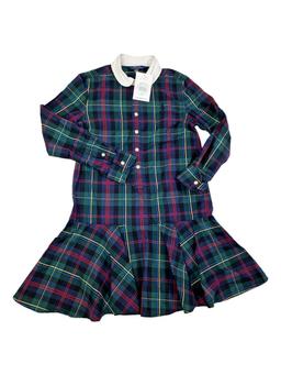 RALPH LAUREN 8 ans robe tartan