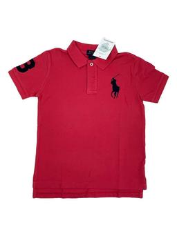 RALPH ALUREN 6 ans polo rose