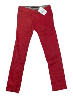 IKKS 8 ans pantalon huilé rouge