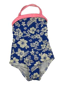 KIWI 2 ans maillot de bain bleu fleurs