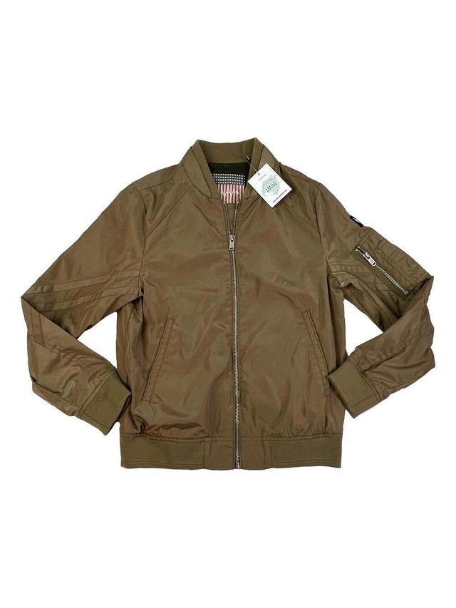 IKKS 12 ans veste bombers vert kaki mi saison