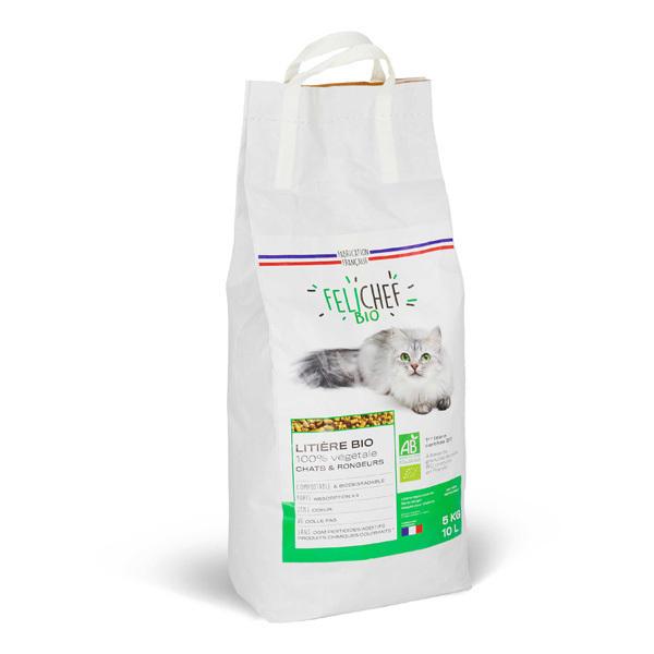 Litière biologique pour chats et rongeurs 5kg