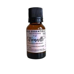 HUILE ESSENTIELLE CITRONNELLE Cymbopogon winterianus 15 ml.