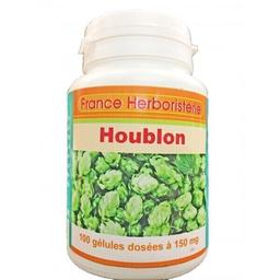 GELULES HOUBLON 100 gélules dosées à  150 mg poudre pure.