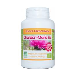 200 gélules CHARDON MARIE BIO AB dosées à 300 mg.