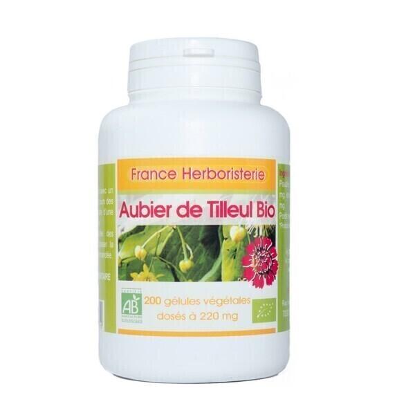 200 gélules AUBIER TILLEUL BIO AB dosées à 220 mg.