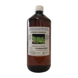 Eau florale hamamelis BIO flacon 1 litre.