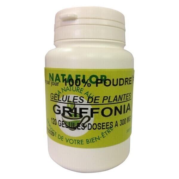 GELULES GRiFFONIA dosées à 300 mg. 120 gélules.