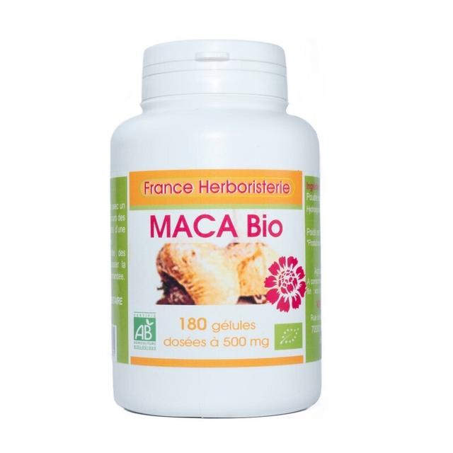 GELULES MACA BIO 180 gélules dosées à 500mg