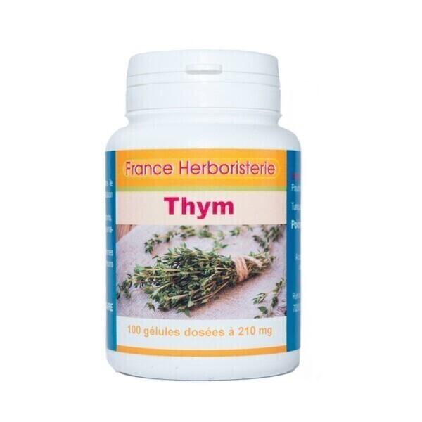 GELULES THYM 100 gélules dosées à 210 mg