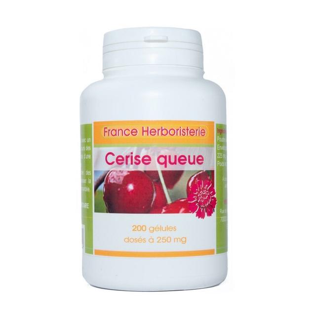 GELULES CERISE QUEUE 200 gélules dosées à 250 mg.