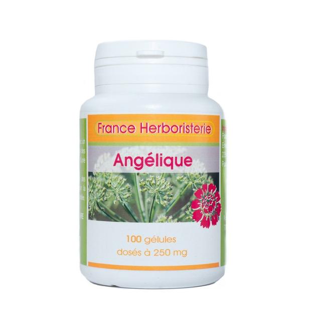 GELULES ANGELIQUE racine 100 gélules dosées à 280 mg.