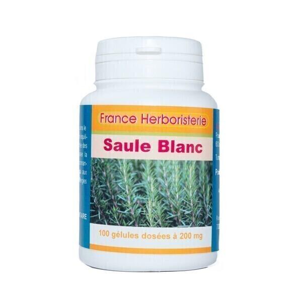 GELULES SAULE BLANC 100 gélules dosées à  200 mg poudre pure.