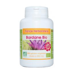 BARDANE racine gélules BIO dosées à 250 mg - Pot de 200 gélules