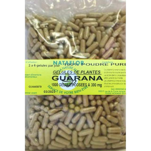 GELULES GUARANA 300 mg 1000 GELULES