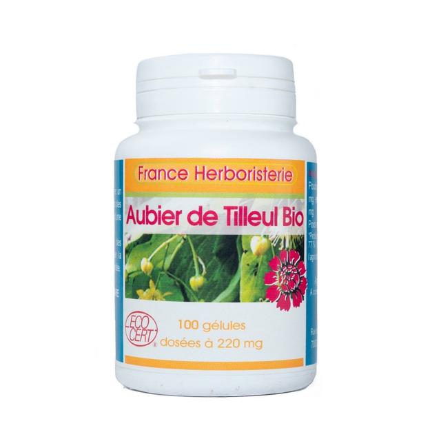 GELULES AUBIER TILLEUL 100 gélules dosées à 220 mg.