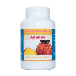 GELULES ANANAS tige 200 gélules dosées à 280 mg.