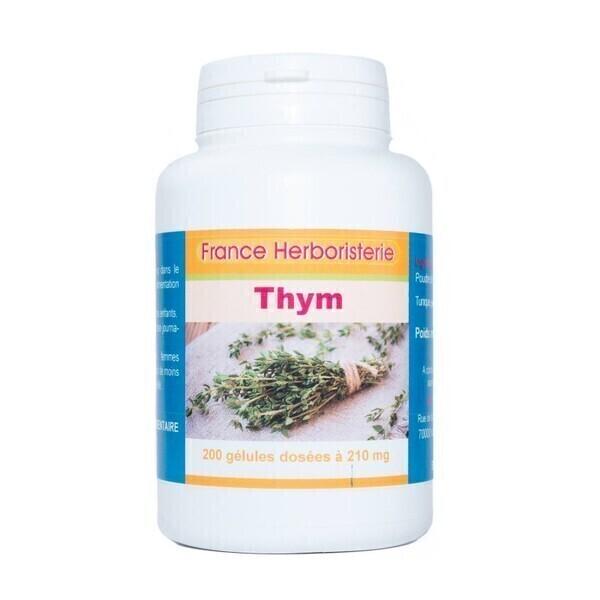 GELULES THYM 200 gélules dosées à 210 mg