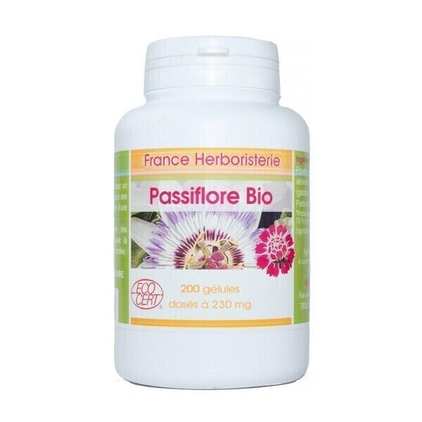 GELULES PASSIFLORE plante 200 gélules dosées à 230 mg poudre pur