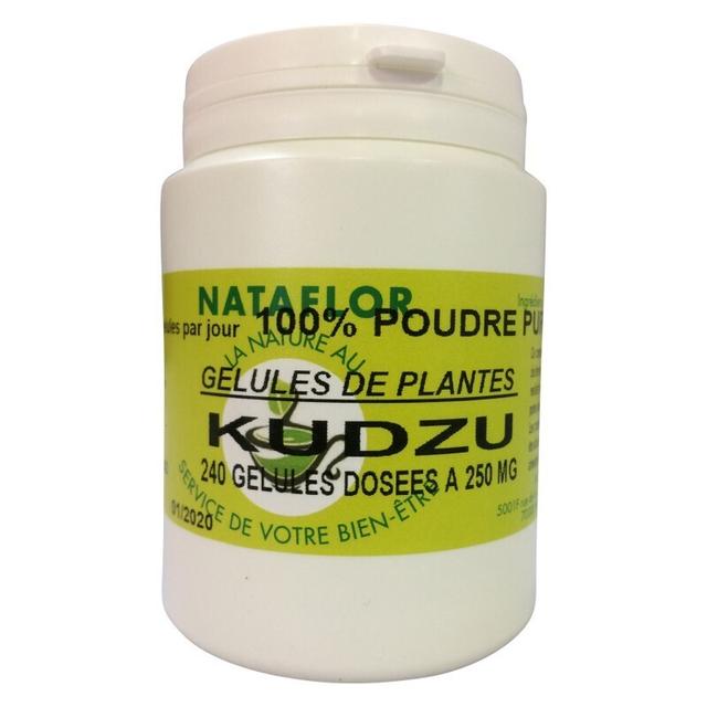 GELULES KUDZU 240 gélules dosées à 220 Mg.