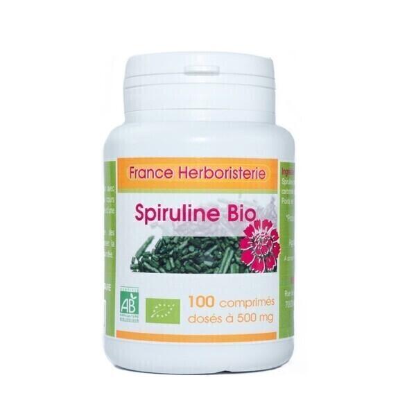 SPIRULINE ECOCERT 100 comprimés