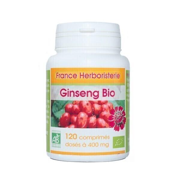 GINSENG BIO AB 120 comprimés dosés à 400 mg en comprimés.