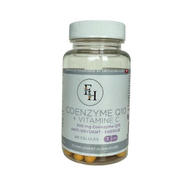 Coenzyme Q10 + VITAMINE C - 60 gélules