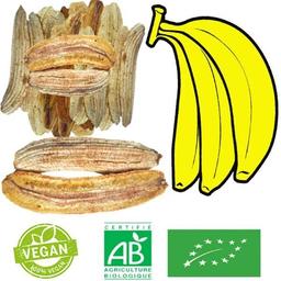 Banane séchée Biologique en lamelles  1 KG