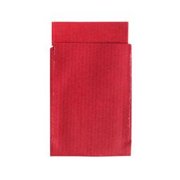 Sac déco en papier - Cadeau - Friandises - Rouge - 6 x 4,5 cm