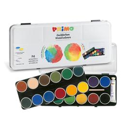 Boîte d'aquarelle fine 24 couleurs Ø 30 mm