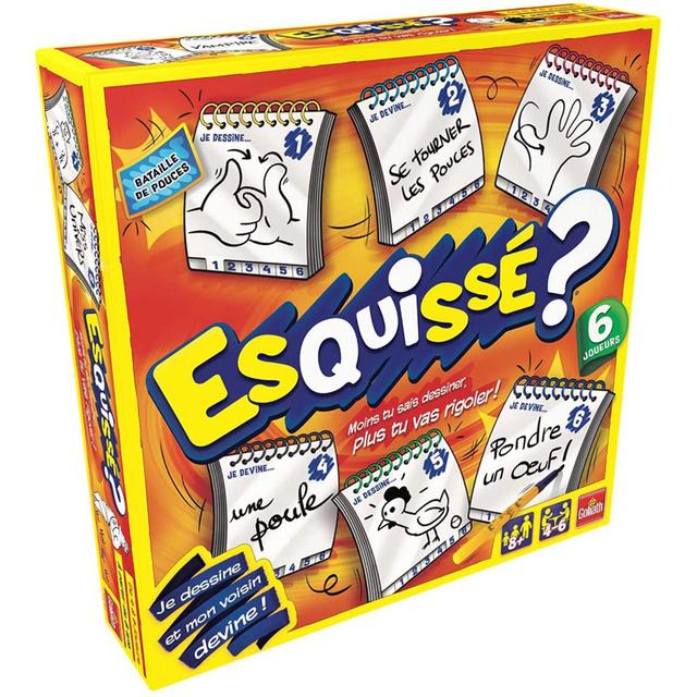 Esquissé ? Version 6 Joueurs - GOLIATH