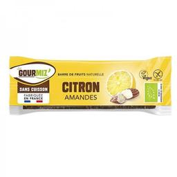 Barre énergétique Citron amandes bio 35g