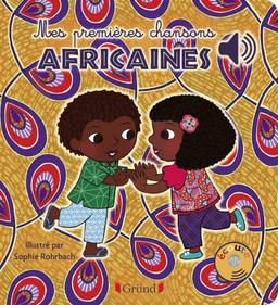 Mes premières chansons africaines - Livre sonore avec 6 puces